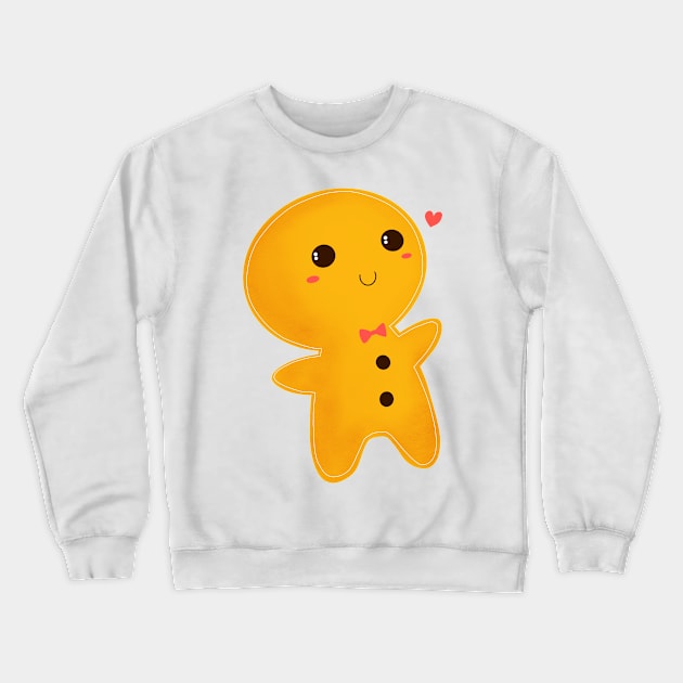 Gingerbread couple - Boy Crewneck Sweatshirt by Snacks At 3